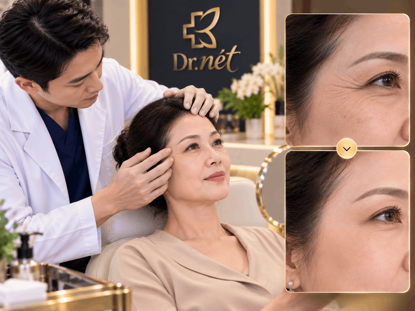 Xóa vết chân chim